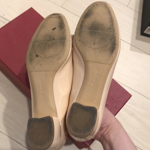 Ferragamo Ballet Shoes US 5 beige - Picture 5 of 6